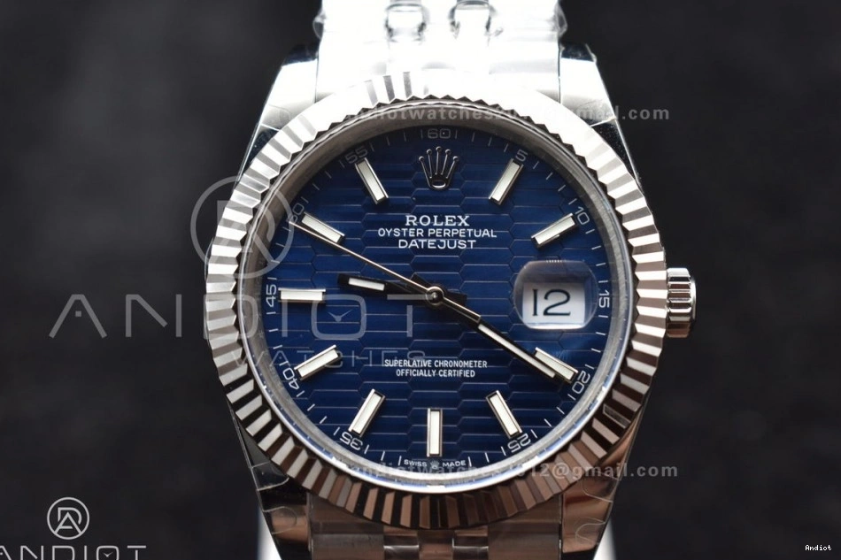 Steel Bracelet Markers Stick Jubilee 41 316L A2813 BPF on DateJust V2 SS 0514